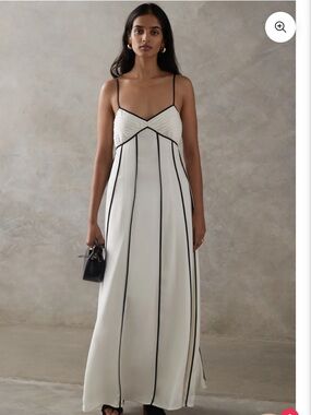 SANCIA The Odele Dress in Porcelain